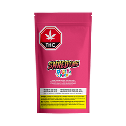 Link to SHRED'Ems Party Pack 10x10mg Red Apple Peach Soft Chews