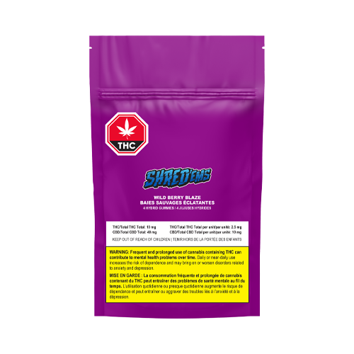SHRED Wild Berry Blaze Soft Chews