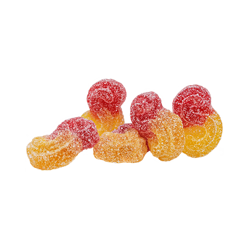 Spinach SOURZ Strawberry Mango Sativa Soft Chews - Spinach SOURZ Strawberry Mango Sativa Soft Chews