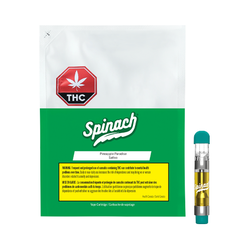 Spinach Pineapple Paradise 510 Vape Cartridge | CannabisNL Spinach Pineapple Paradise 510 Vape Cartridge | CannabisNL