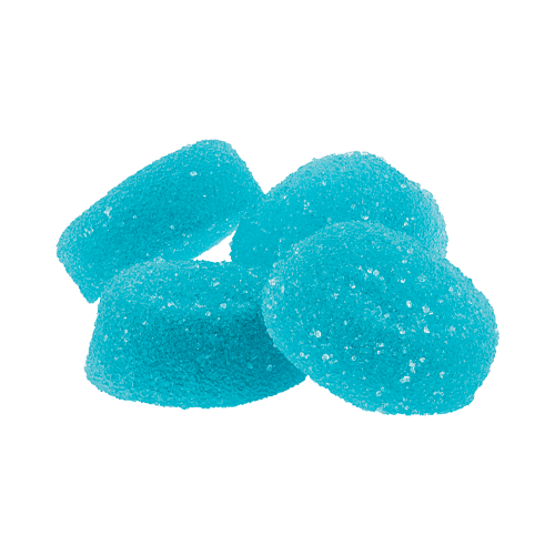 SHRED'EMS Sour Blue Razzberry Soft Chews - SHRED'EMS Sour Blue Razzberry Soft Chews