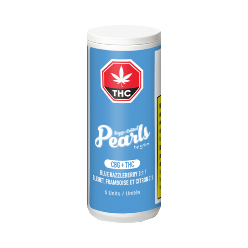 Pearls by grön Blue Razzleberry 3:1 CBG:THCSoft Chews - Pearls by grön Blue Razzleberry 3:1 CBG:THCSoft Chews