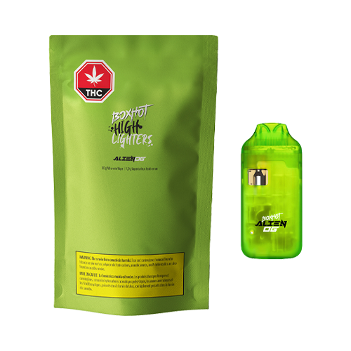 BOXHOT Alien OG Disposable Vape | CannabisNL BOXHOT Alien OG Disposable Vape | CannabisNL