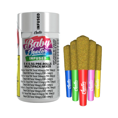 Baby Jeeters Multi-Pack Infused Pre-Roll - Baby Jeeters Multi-Pack Infused Pre-Roll