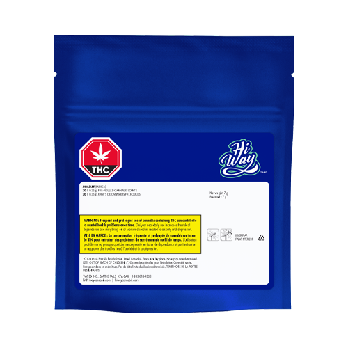 Hiway Roadies Indica Pre-Roll - Hiway Roadies Indica Pre-Roll