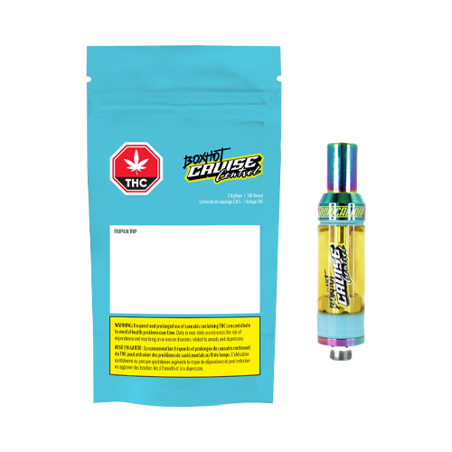 Cruise Control by BOXHOT Tropical Trip THC+CBD 510 Vape Cartridge | CannabisNL Cruise Control by BOXHOT Tropical Trip THC+CBD 510 Vape Cartridge | CannabisNL