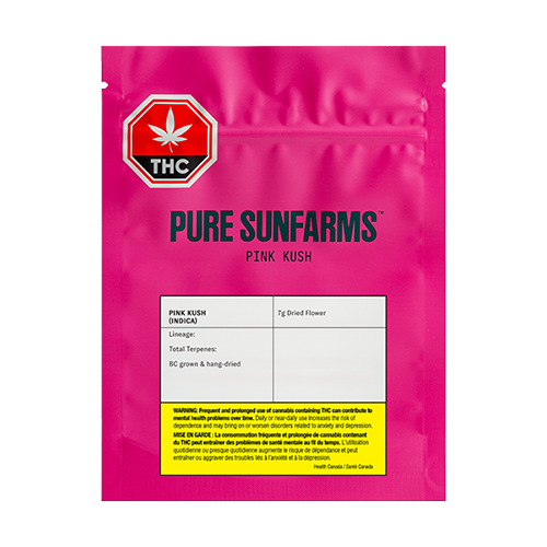 Pure Sunfarms Pink Kush - Pure Sunfarms Pink Kush