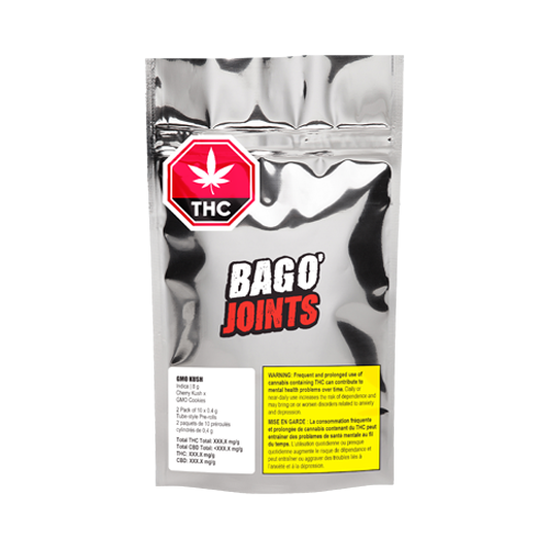 Big Bag O' Buds Joints GMO Kush Pre-Roll - Big Bag O' Buds Joints GMO Kush Pre-Roll
