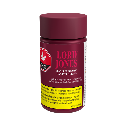 Lord Jones Hash Fusions Taster Series Infused Pre-Roll - Lord Jones Hash Fusions Taster Series Infused Pre-Roll