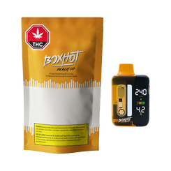 Link to BOXHOT Liquid Diamond Charged Peach OG Disposable Vape