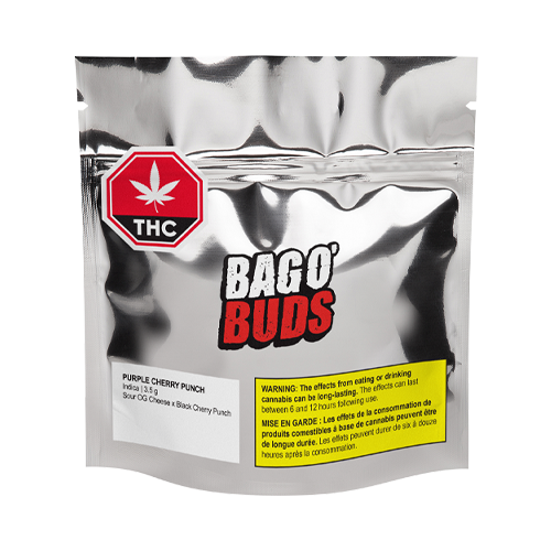 Big Bag O' Buds Purple Cherry Punch Indica - Big Bag O' Buds Purple Cherry Punch Indica