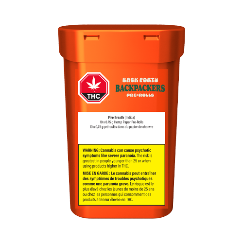 Back Forty Backpackers Fire Breath Pre-Roll - Back Forty Backpackers Fire Breath Pre-Roll