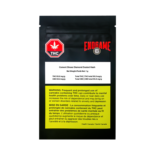 Endgame Cement Shoes Diamond Dusted Hash - Endgame Cement Shoes Diamond Dusted Hash