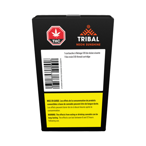 Tribal Neon Sunshine Live Resin 510 Vape Cartridge - Tribal Neon Sunshine Live Resin 510 Vape Cartridge