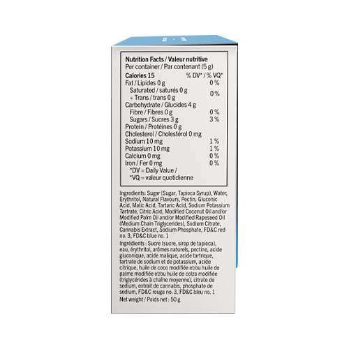 Spinach Sourz Fully Blasted Blue Raspberry Watermelon Soft Chews - Spinach Sourz Fully Blasted Blue Raspberry Watermelon Soft Chews