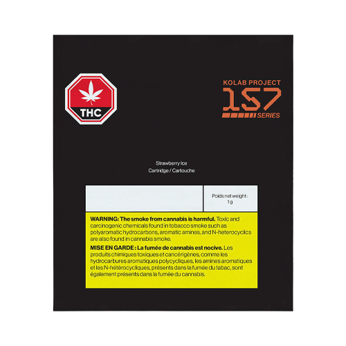 Kolab Project Strawberry Ice Diamond 510 Vape Cartridge - Kolab Project Strawberry Ice Diamond 510 Vape Cartridge