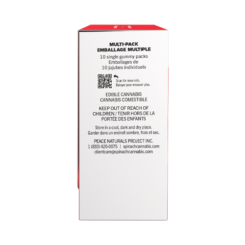 Spinach SOURZ Fully Blasted Strawberry Mango Soft Chews - Spinach SOURZ Fully Blasted Strawberry Mango Soft Chews