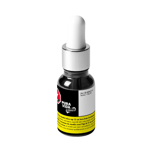 Pura Vida CBD ADVANCED Full Spectrum + Olive Oil Drops - Pura Vida CBD ADVANCED Full Spectrum + Olive Oil Drops