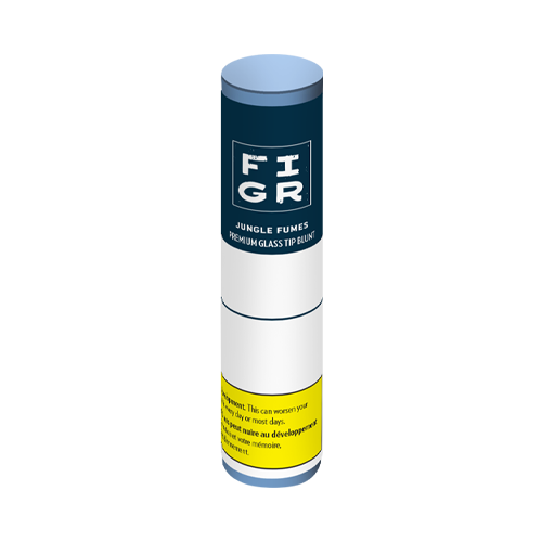 FIGR Jungle Fumes Premium Glass Tip Blunt Pre-Roll - FIGR Jungle Fumes Premium Glass Tip Blunt Pre-Roll