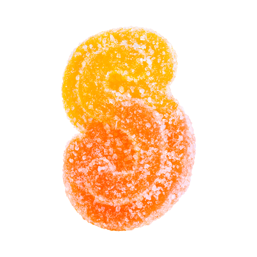 Spinach SOURZ Fully Blasted Peach Orange 1:1 CBD THC Multipack Soft Chew - Spinach SOURZ Fully Blasted Peach Orange 1:1 CBD THC Multipack Soft Chew