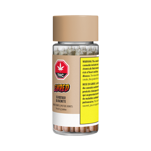 SHRED OG Root Beer Jar of Joints Pre-Roll - SHRED OG Root Beer Jar of Joints Pre-Roll