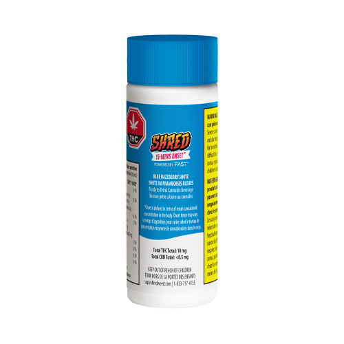 SHRED Blue Razzberry Shotz - SHRED Blue Razzberry Shotz