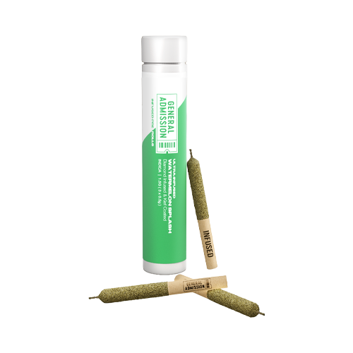 General Admission Watermelon Splash Diamond Infused Pre-Roll - General Admission Watermelon Splash Diamond Infused Pre-Roll