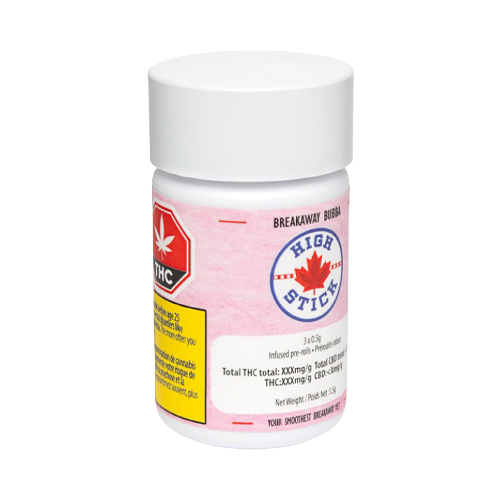 High Stick Breakaway Bubba Liquid Diamond Infused Pre-Roll - High Stick Breakaway Bubba Liquid Diamond Infused Pre-Roll