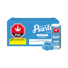 Link to Pearls by Grön Blue Razzleberry 3:1 CBG/THC Soft Chews