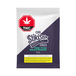 Link to Olli StikiStix Very Berry 150 THC Multipack Soft Chews