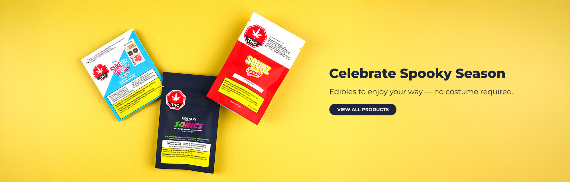 Halloween Edibles Hero Banner