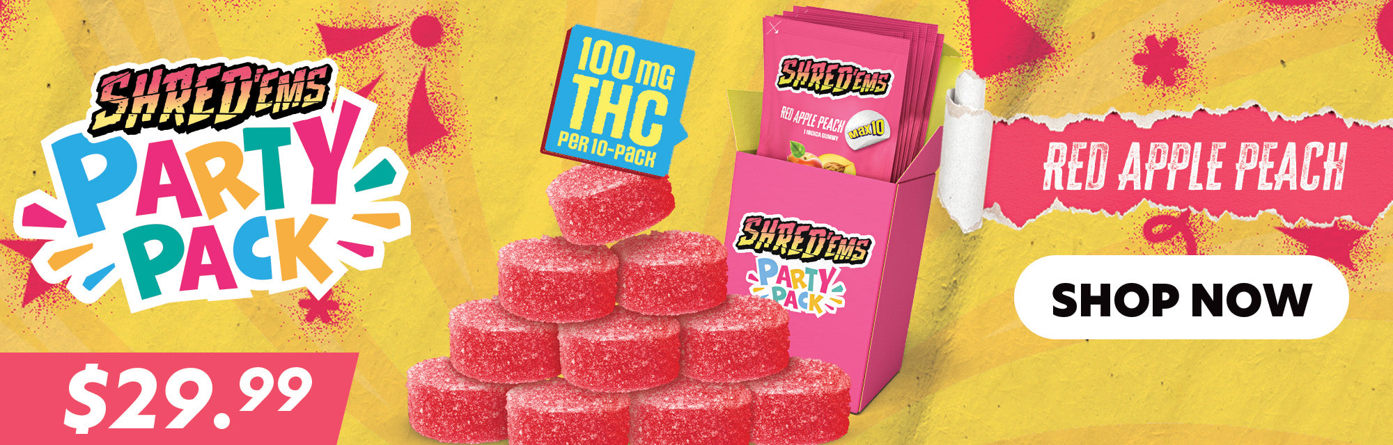 Shred'ems Party Pack