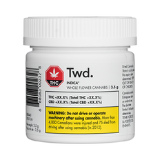 TWD Indica Oral Spray - Infused Edible Oil - Cannabis NB