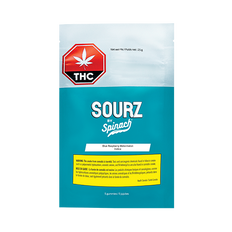 Link to Spinach SOURZ Blue Raspberry Watermelon Indica Soft Chews
