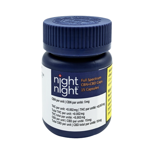 NightNight Full Spectrum CBN+CBD Capsules - NightNight Full Spectrum CBN+CBD Capsules