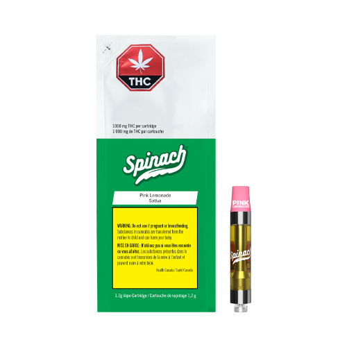 Spinach Pink Lemonade 510 Vape Cartridge - Spinach Pink Lemonade 510 Vape Cartridge